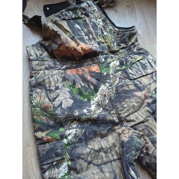 Scent Blocker Real Tree Camo Quilt Lined Hunting Bibs Mens XL Extra Large - Picture 9 of 12